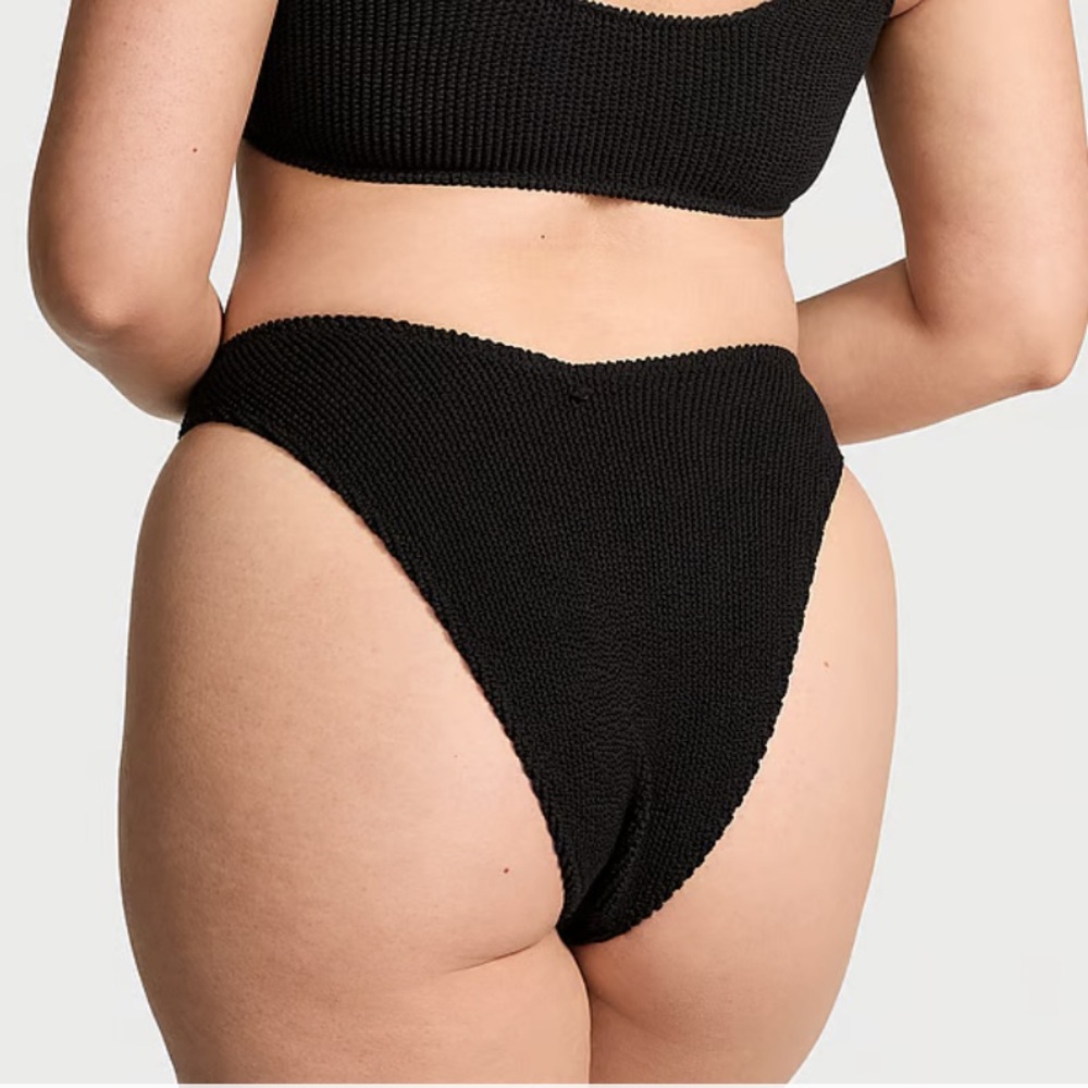 NWT Victoria’s Secret SWIM Crinkle Brazilian Bikini Bottom